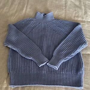 JCrew Rollneck Cotton Sweater